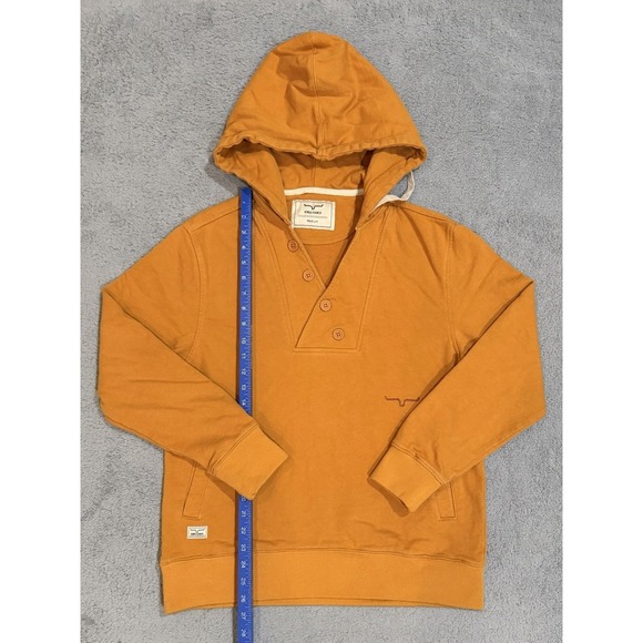 Kimes Ranch Hoodie Women's M Orange Long Sleeve Pullover Hoodie Sweatshirt - Picture 2 of 11